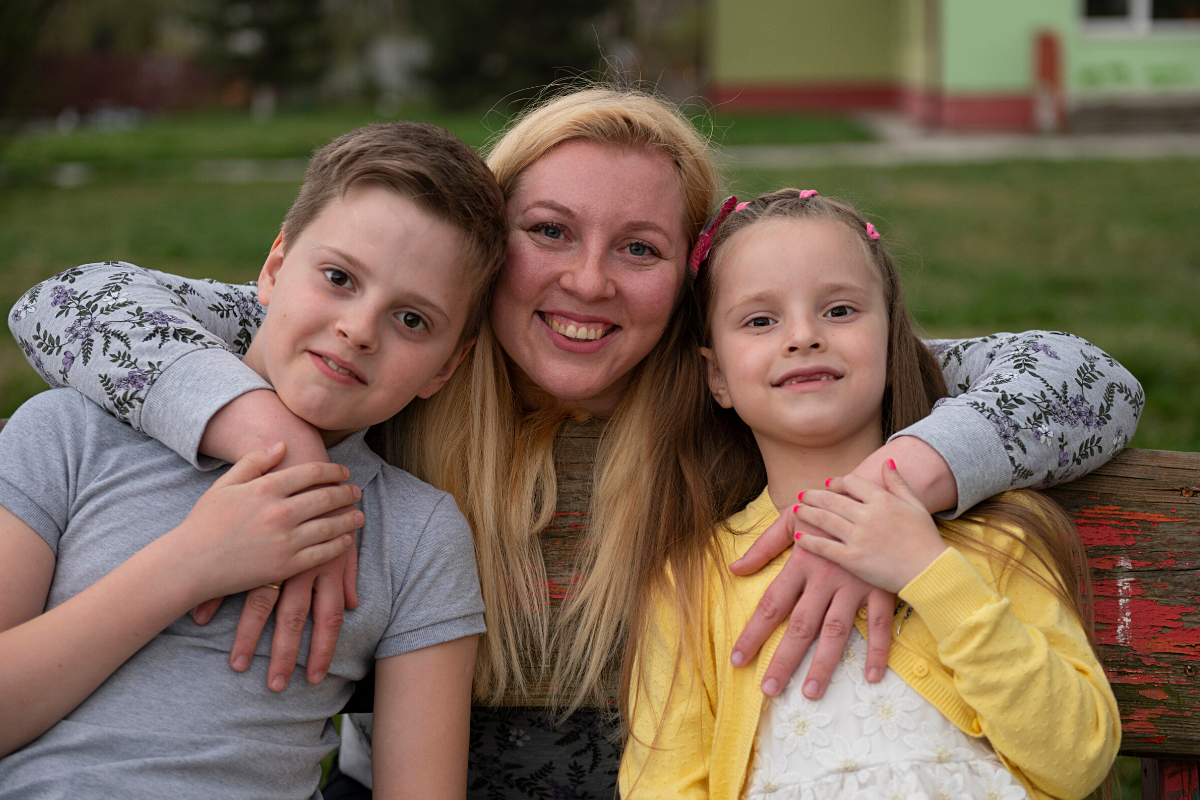 Two mothers share their story of fleeing the war in Ukraine